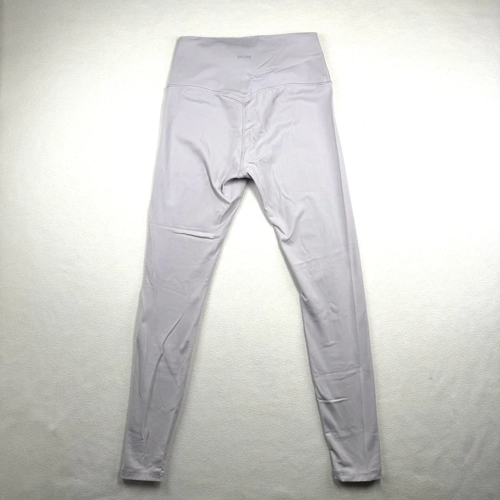 Sacre Lavender Purple Activewear Set Racerback Sports Bra High Waist‎ Leggings S